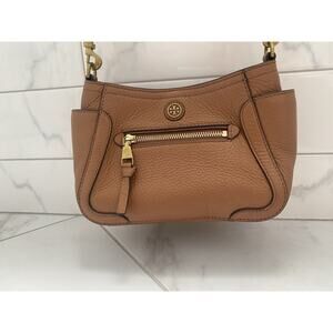 Tory Burch Frances Mini Vintage Camel Shoulder/Crossbody
